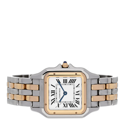 Cartier Stainless Steel 18K Yellow Gold 27mm Panthere Quartz Watch 2 of 5