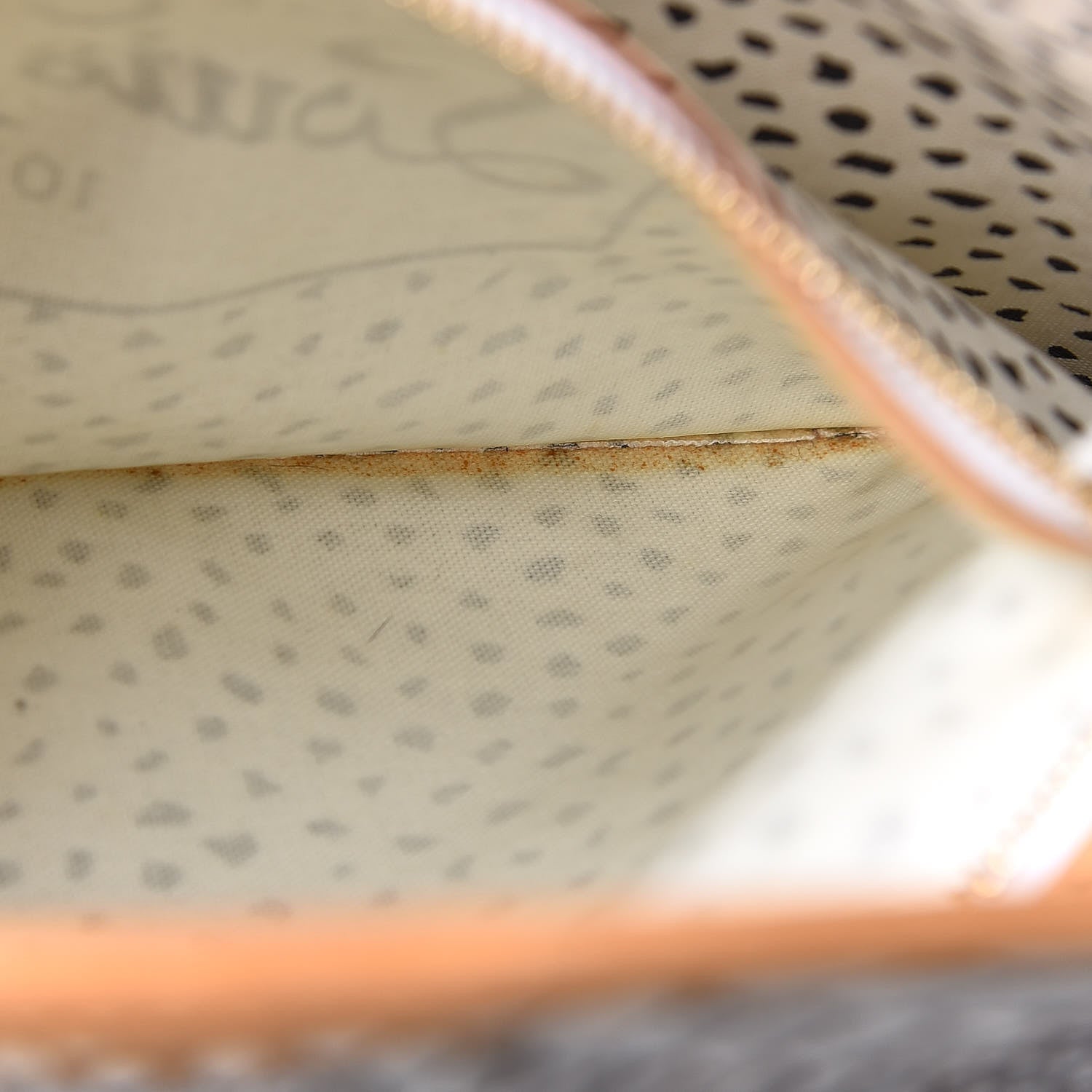 Louis Vuitton Monogram Kusama Waves Neverfull MM White 10 of 11