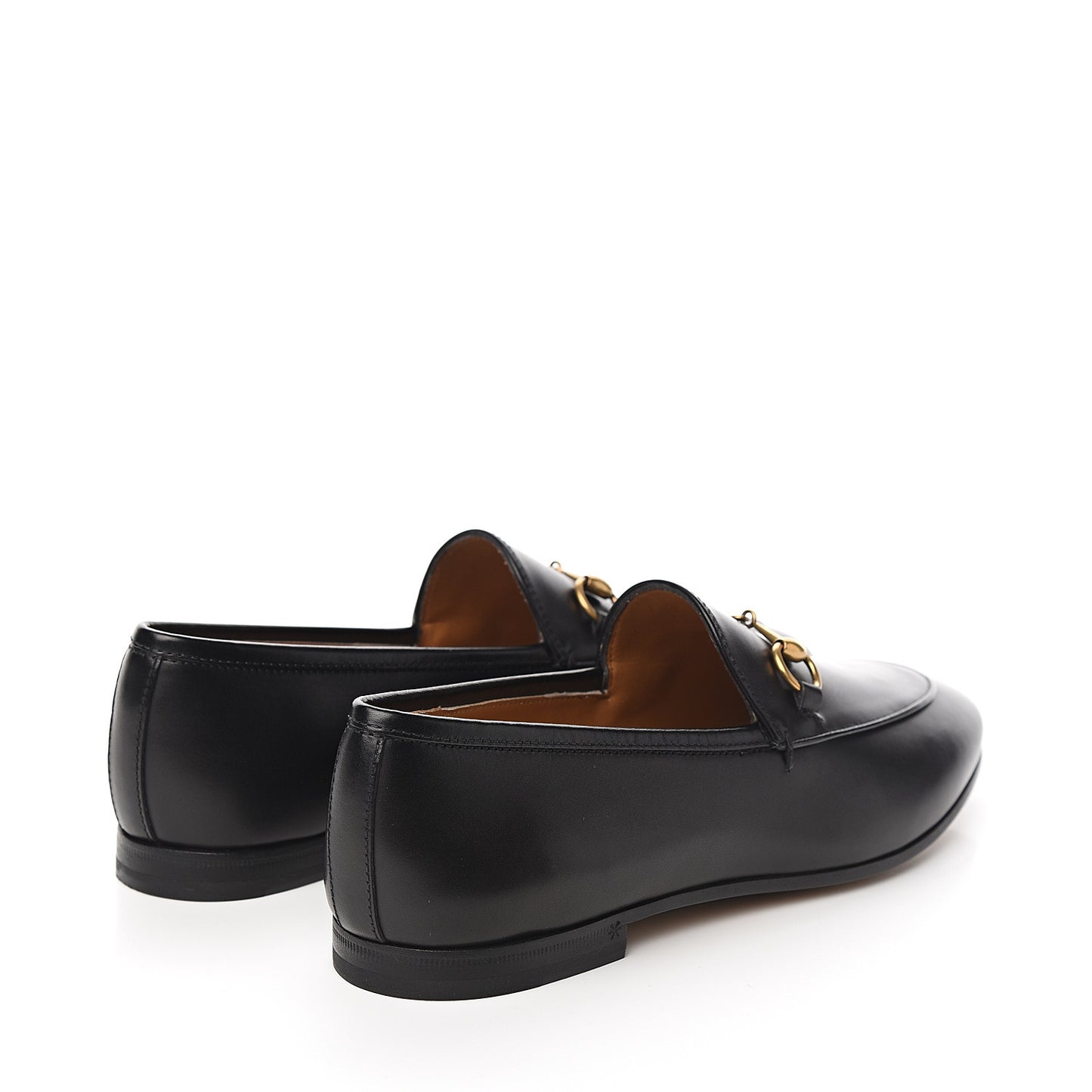 Calfskin Womens Jordaan Loafers 38.5 Black