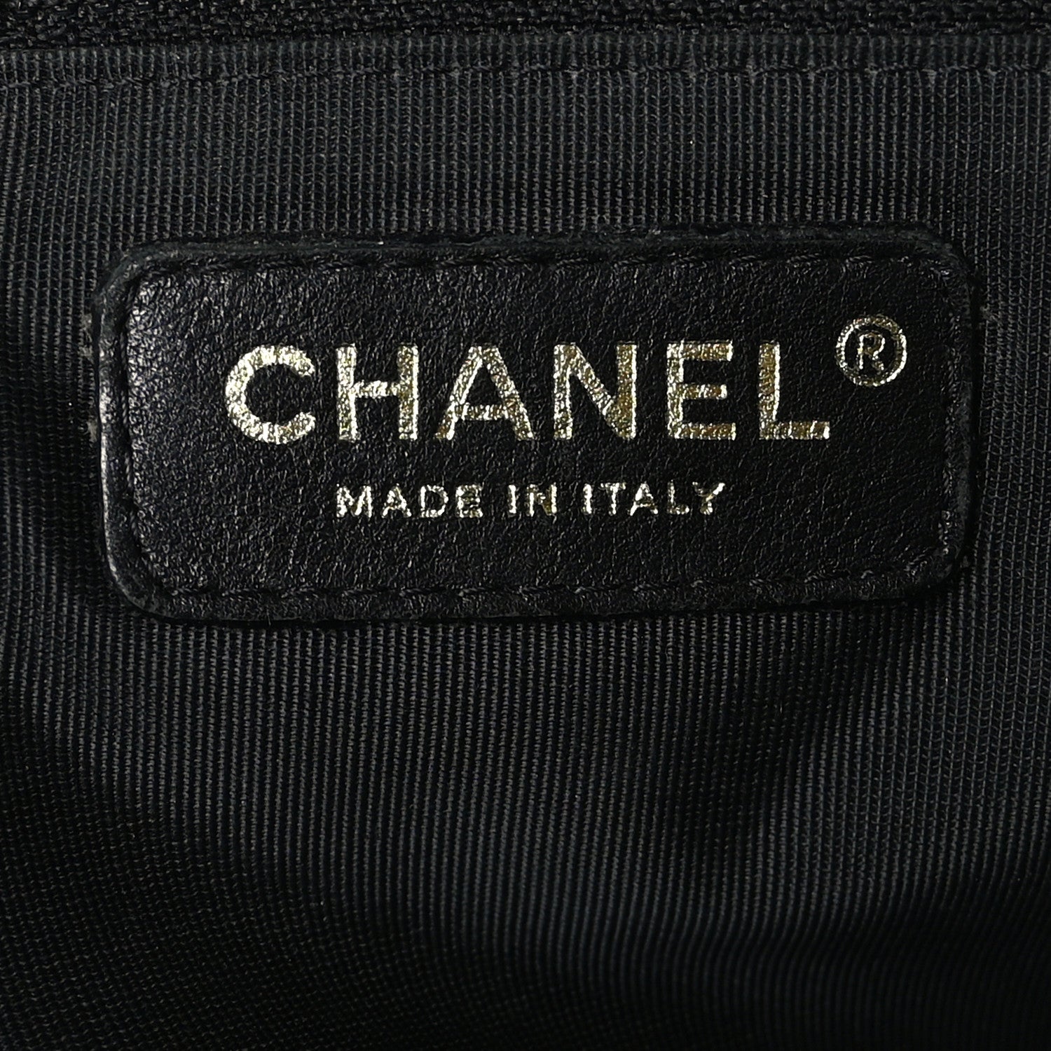 Chanel Caviar Quilted Grand Shopping Tote GST Black 7 of 9