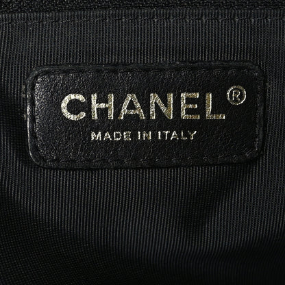 Chanel Caviar Quilted Grand Shopping Tote GST Black 7 of 9