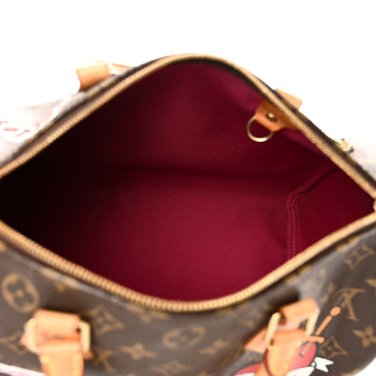 Louis Vuitton Monogram Patches Speedy Bandouliere 30 4 of 9