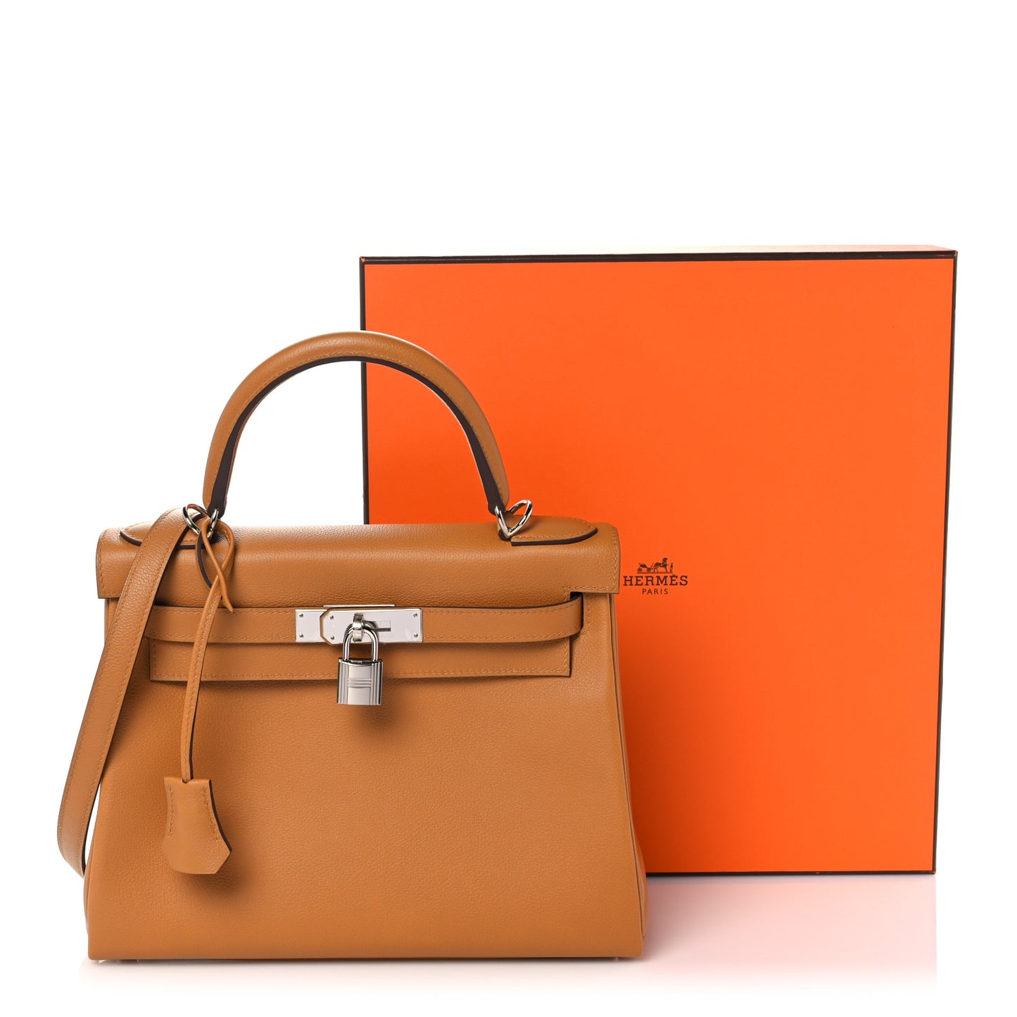 Evercolor Verso Kelly Retourne 28 Caramel Rose D'Ete