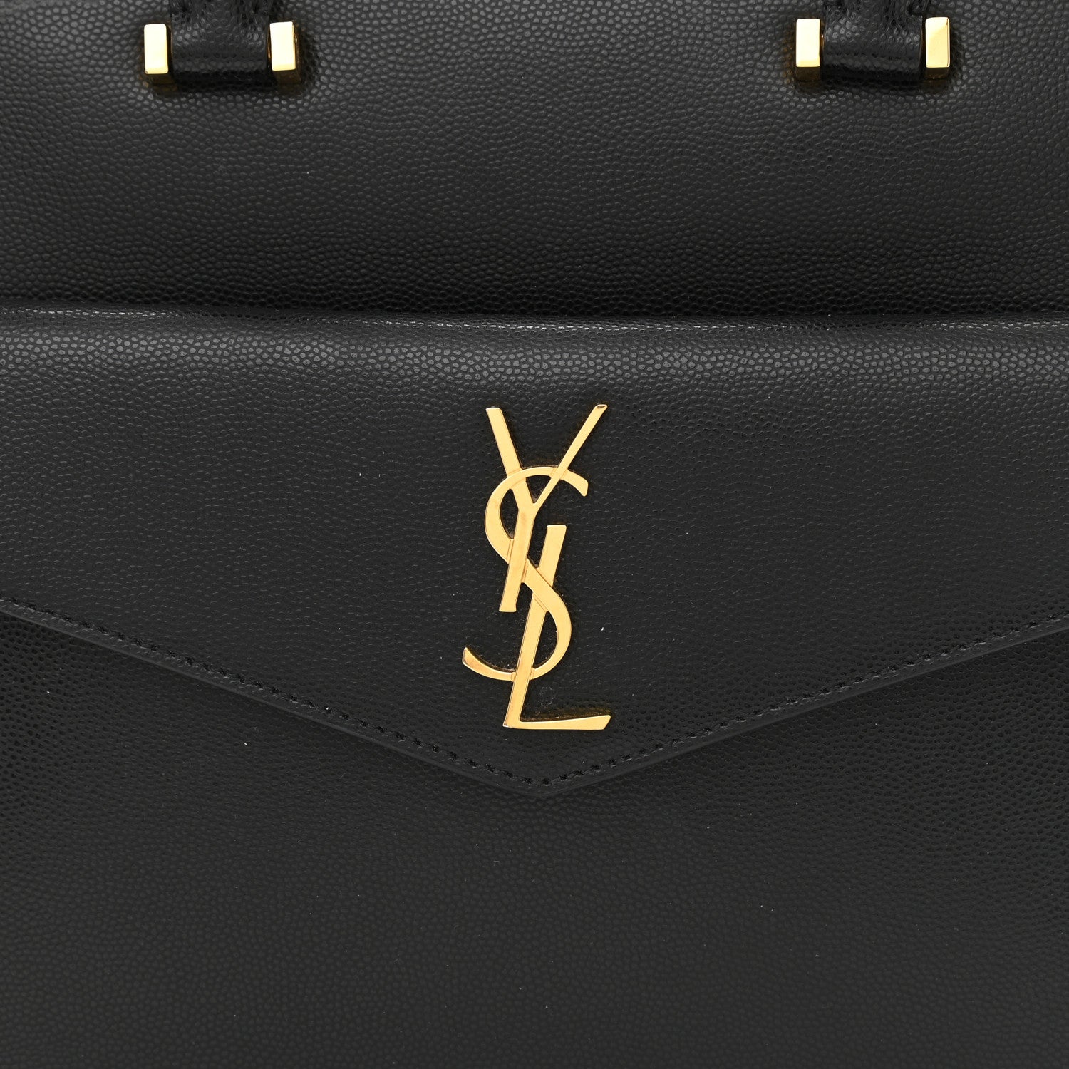 Saint Laurent Grain De Poudre Small Uptown Tote Black 8 of 13
