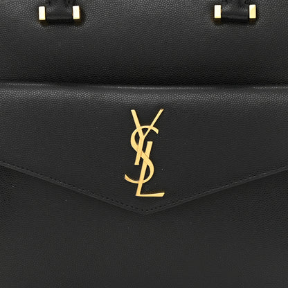 Saint Laurent Grain De Poudre Small Uptown Tote Black 8 of 13