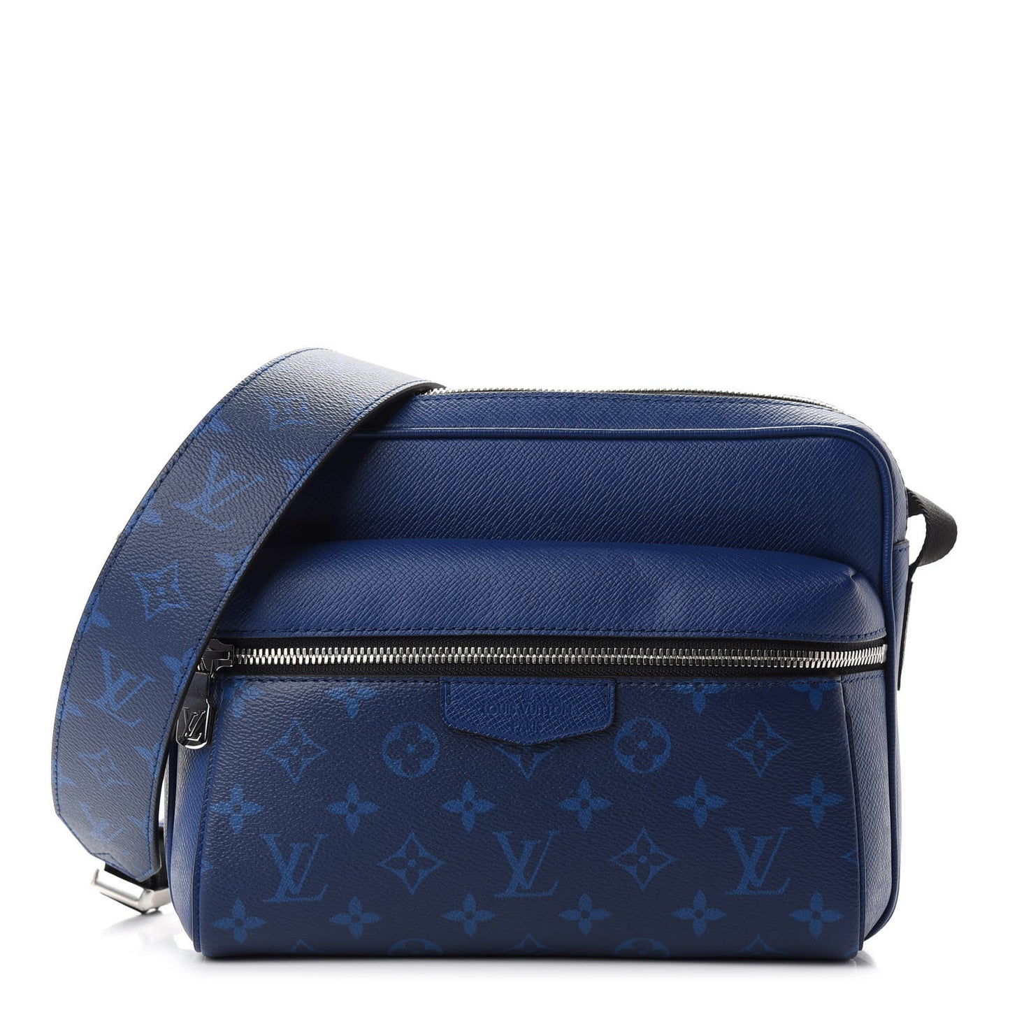 Taiga Monogram Outdoor Messenger Cobalt