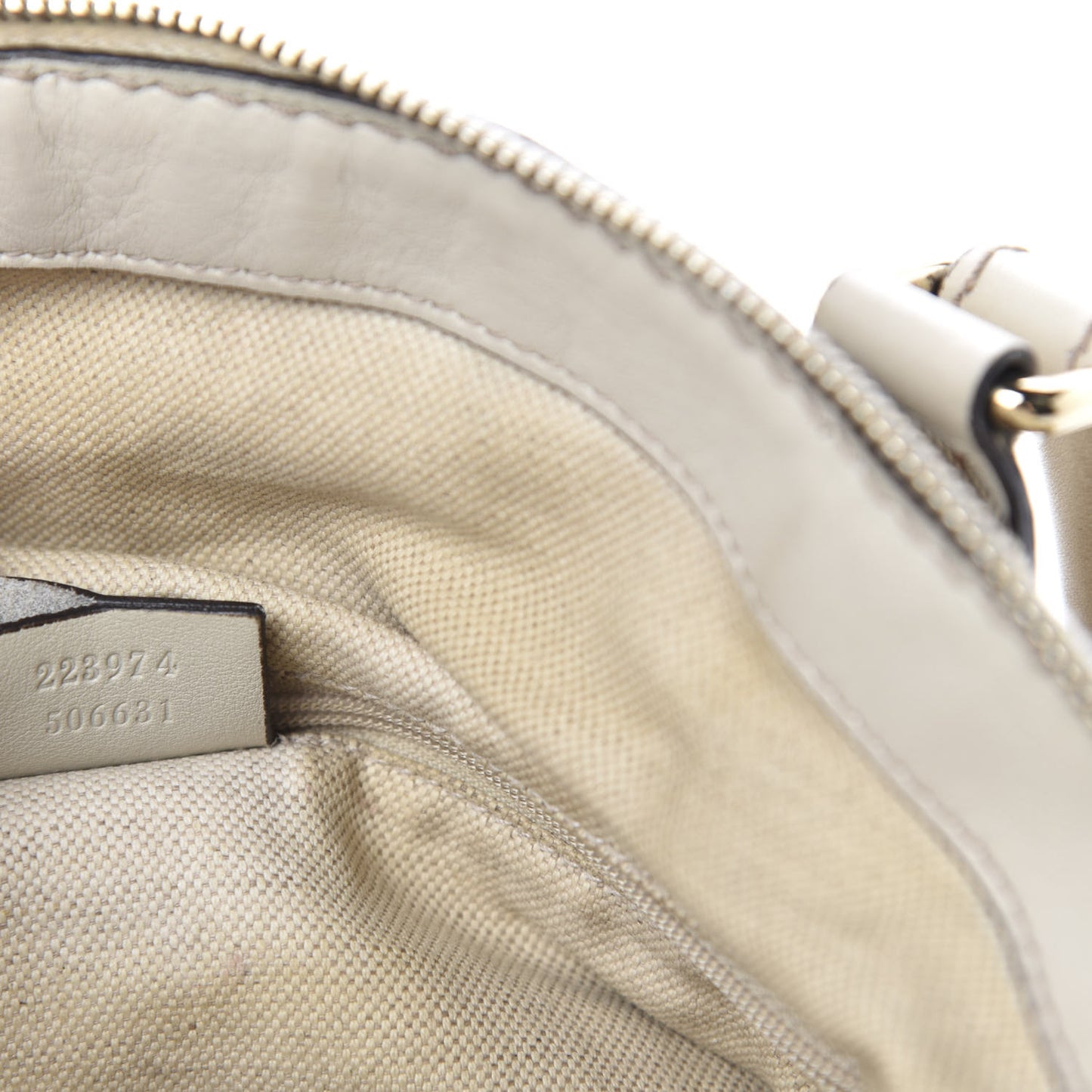Monogram Medium Sukey Boston Off White