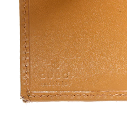 Gucci Monogram Compact Wallet Tan 6 of 11