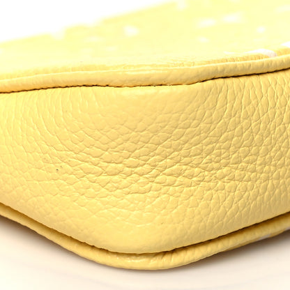 Louis Vuitton Empreinte Monogram Mini Pochette Accessories Lemon Curd Yellow 8 of 9