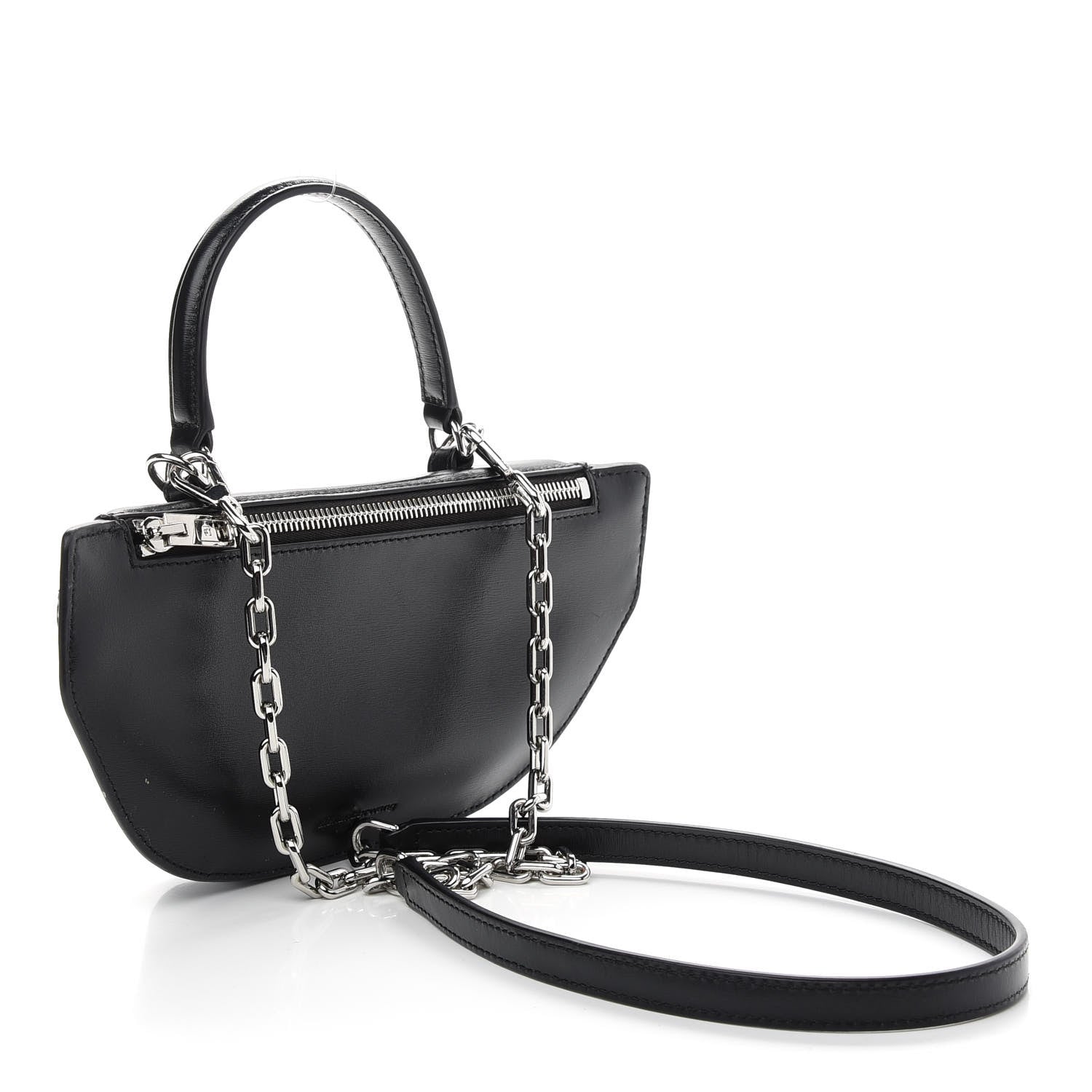 Alexander Wang Calfskin Mini Attica Top Handle Belt Bag Black 3 of 9