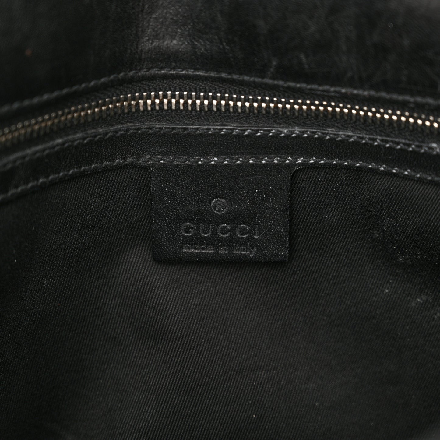 Monogram Horsebit Chain Studded Flap Shoulder Bag Black
