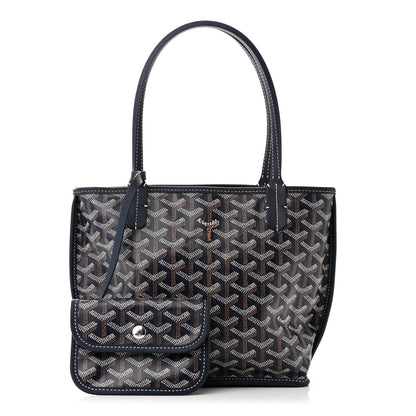 Goyard Goyardine Reversible Mini Anjou Navy 4 of 19