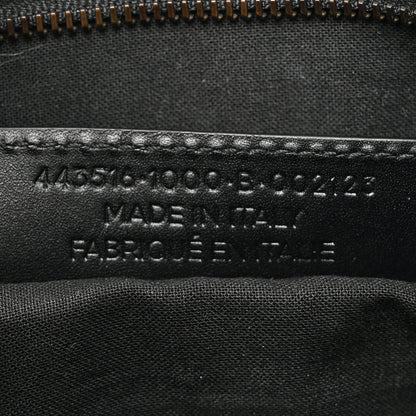 Balenciaga Calfskin Love Perforated Blackout Hardware S City Black 8 of 12