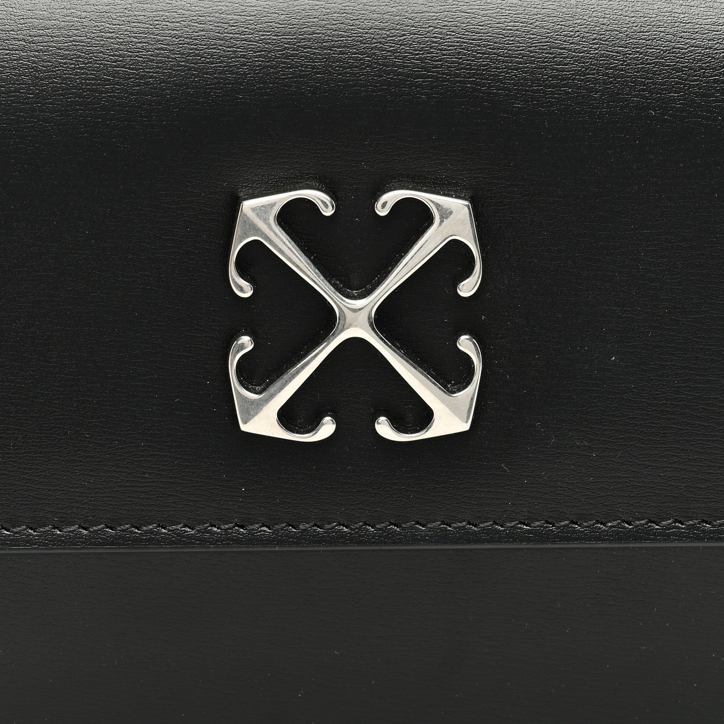 Calfskin Jitney 1.0 Shoulder Bag Black