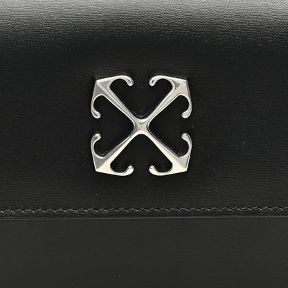Off-White Calfskin Jitney 1.0 Shoulder Bag Black 7 of 9