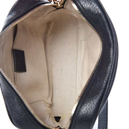 Gucci Pebbled Calfskin Small Soho Disco Bag Black 5 of 12