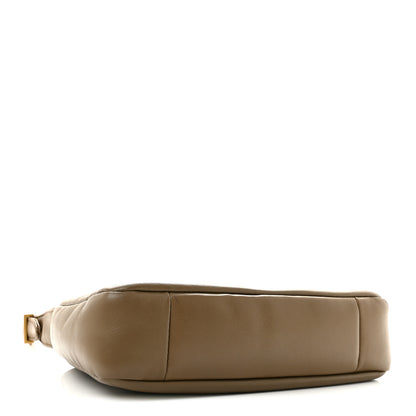 Saint Laurent Padded Lambskin Le 5 A 7 Hobo Dark Peanut 4 of 10