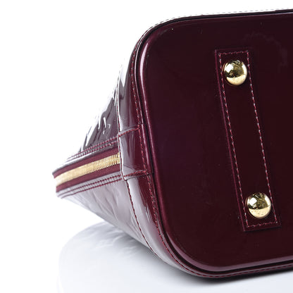Louis Vuitton Vernis Alma PM Rouge Fauviste 9 of 18