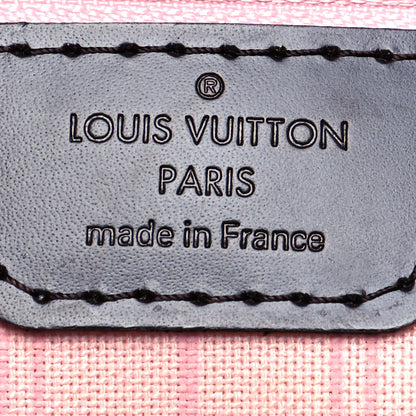 Louis Vuitton Damier Ebene Neo Neverfull MM Rose Ballerine 6 of 12