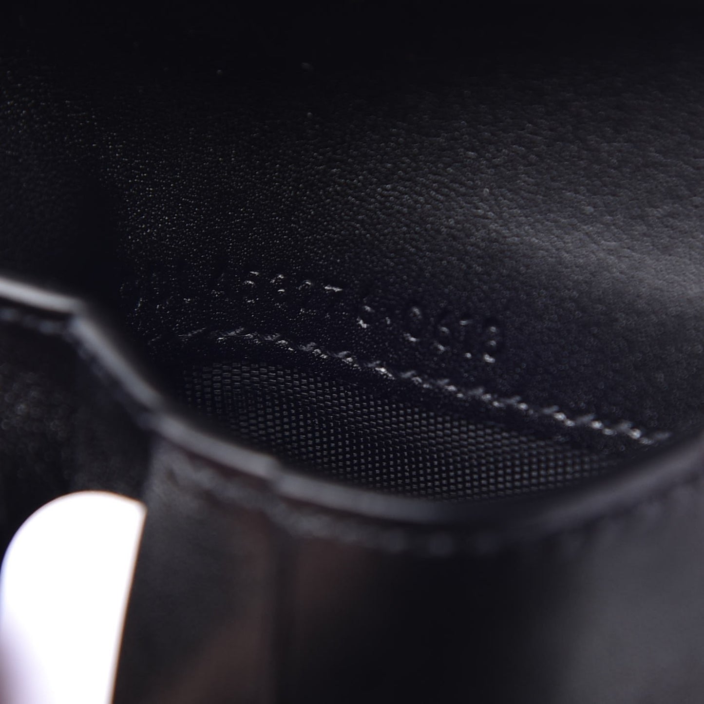 Smooth Calfskin Monogram East West Wallet Black