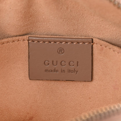Gucci Calfskin Matelasse Mini GG Marmont Chain Shoulder Bag Porcelain Rose 8 of 12
