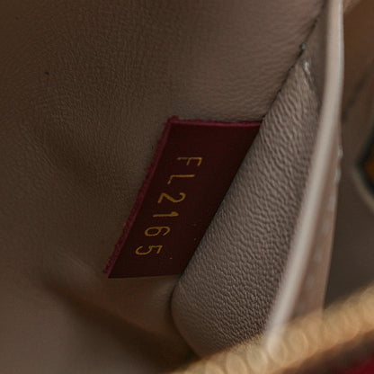 Louis Vuitton Lambskin Malletage Mini Dora Carmine 7 of 11