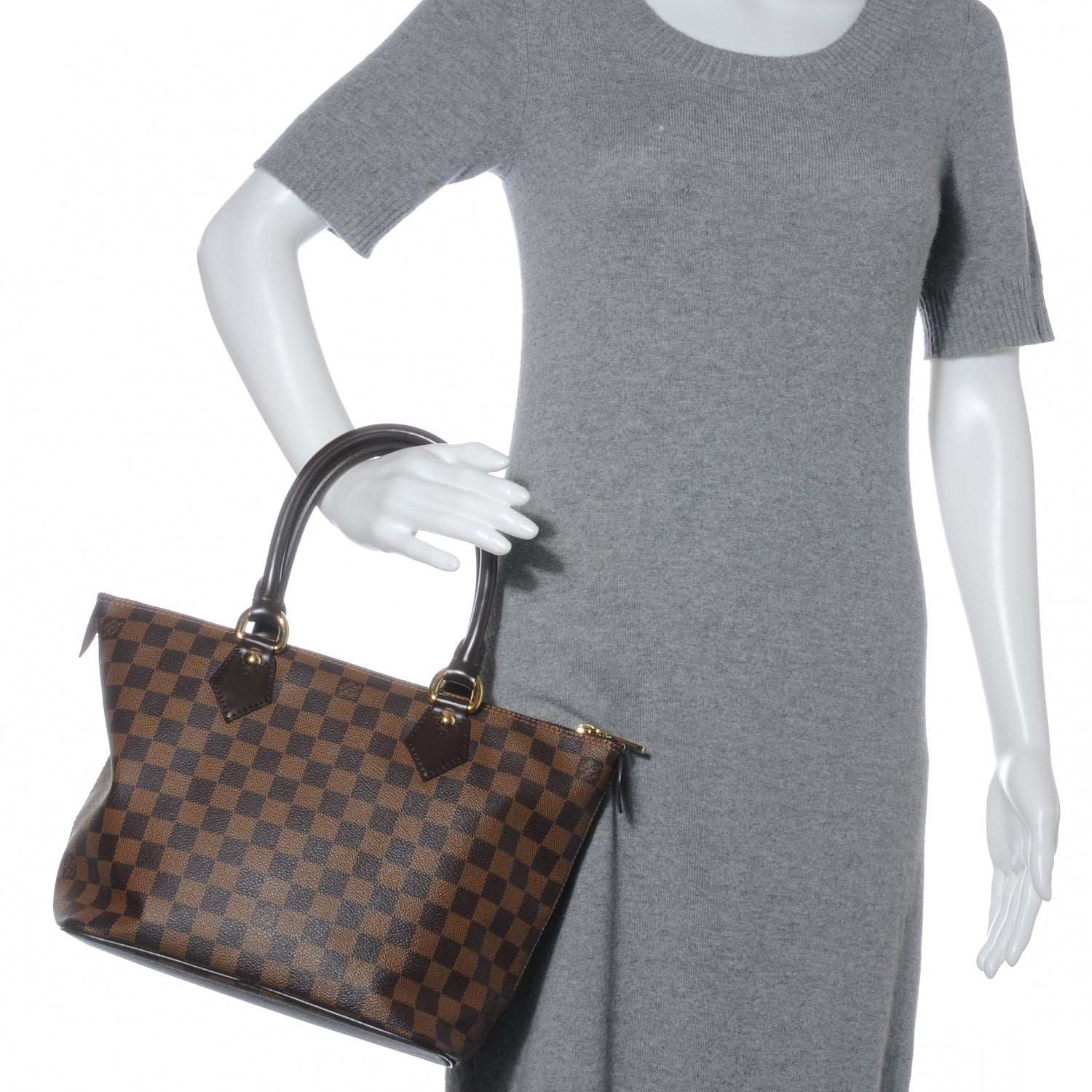 Louis Vuitton Damier Ebene Saleya PM 2 of 7