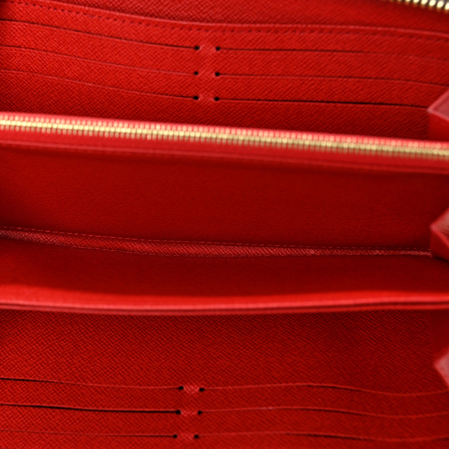 Louis Vuitton Monogram Zippy Wallet Coquelicot 5 of 7