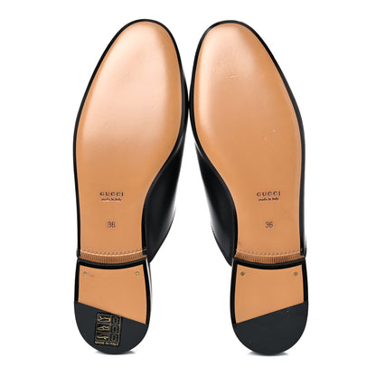 Gucci Calfskin Womens Princetown Slippers 36 Black 5 of 8