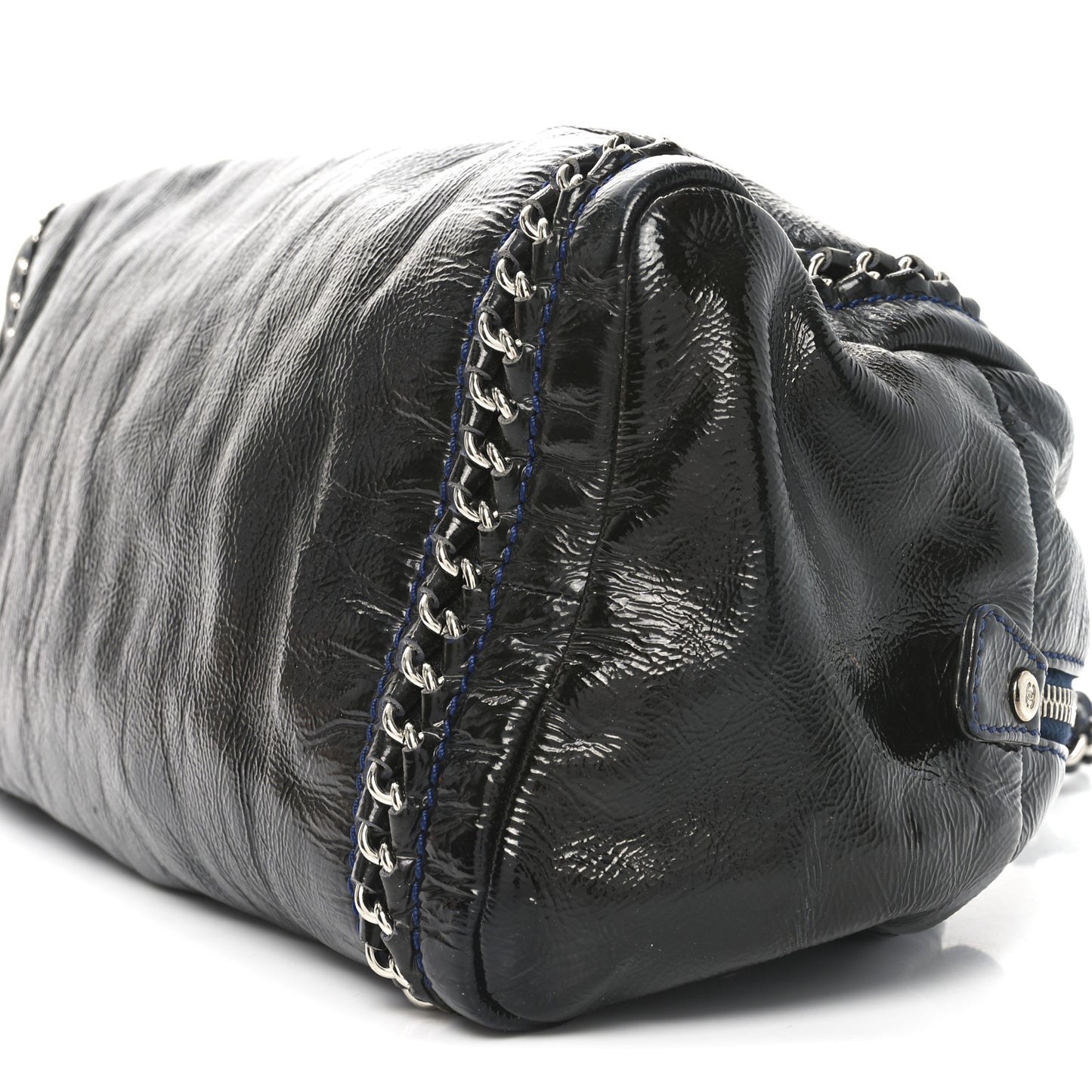 Patent Medium Luxe Ligne Bowler Black