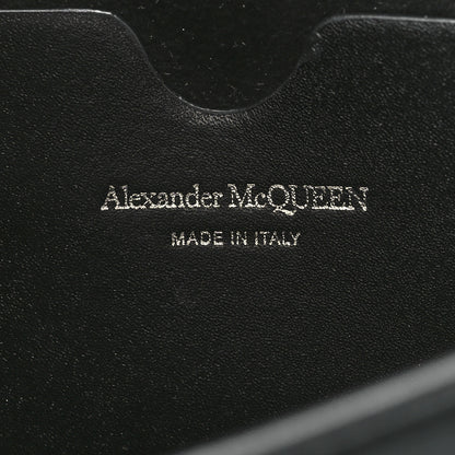 Alexander McQueen Calfskin Embellished Skull Mini Shoulder Bag Black 6 of 12
