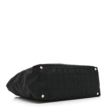 Chanel Nylon Medium Travel Tote Black 4 of 10