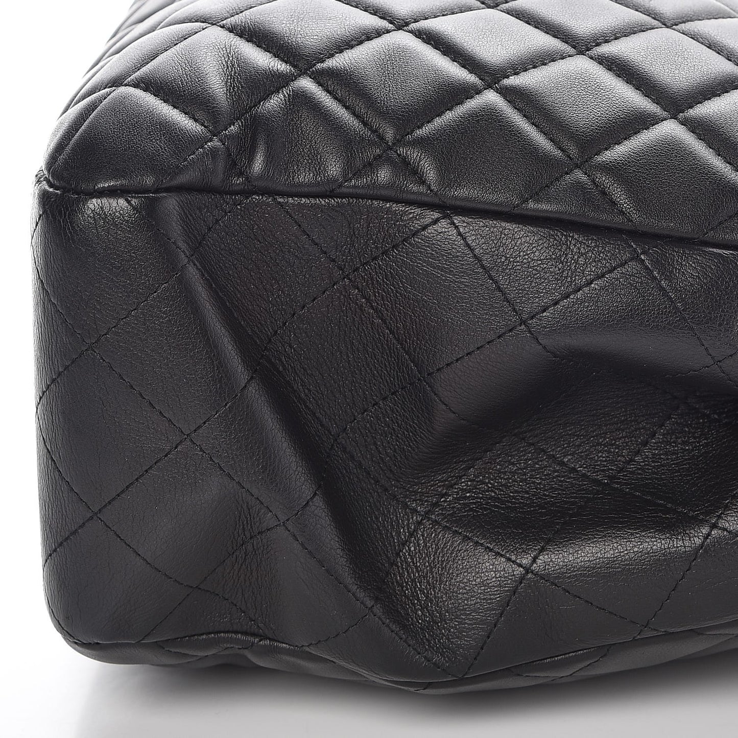 Calfskin Quilted Timeless Tote Black