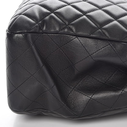 Chanel Calfskin Quilted Timeless Tote Black 11 of 12