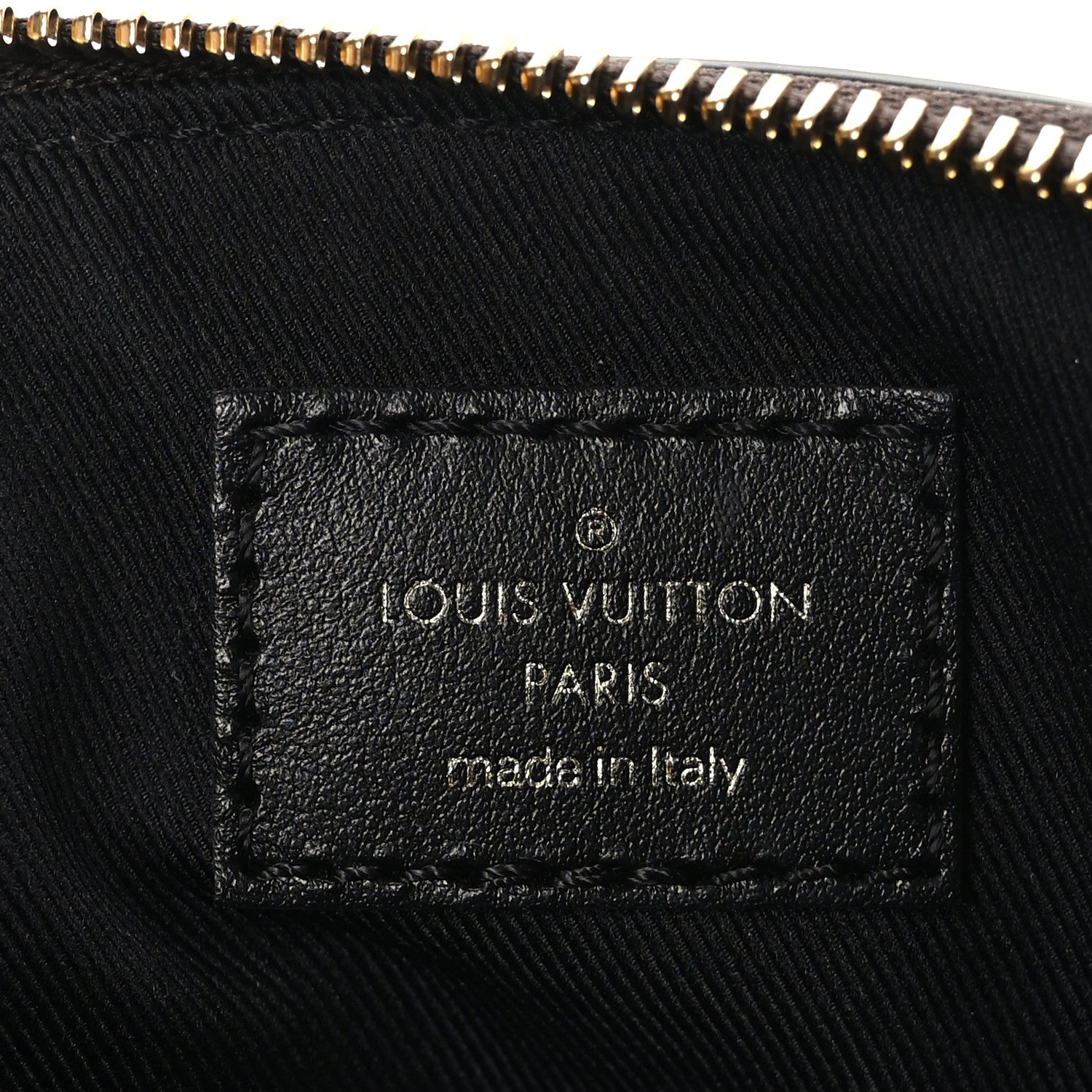 Louis Vuitton Damier Ebene Odeon Tote PM Black 6 of 8