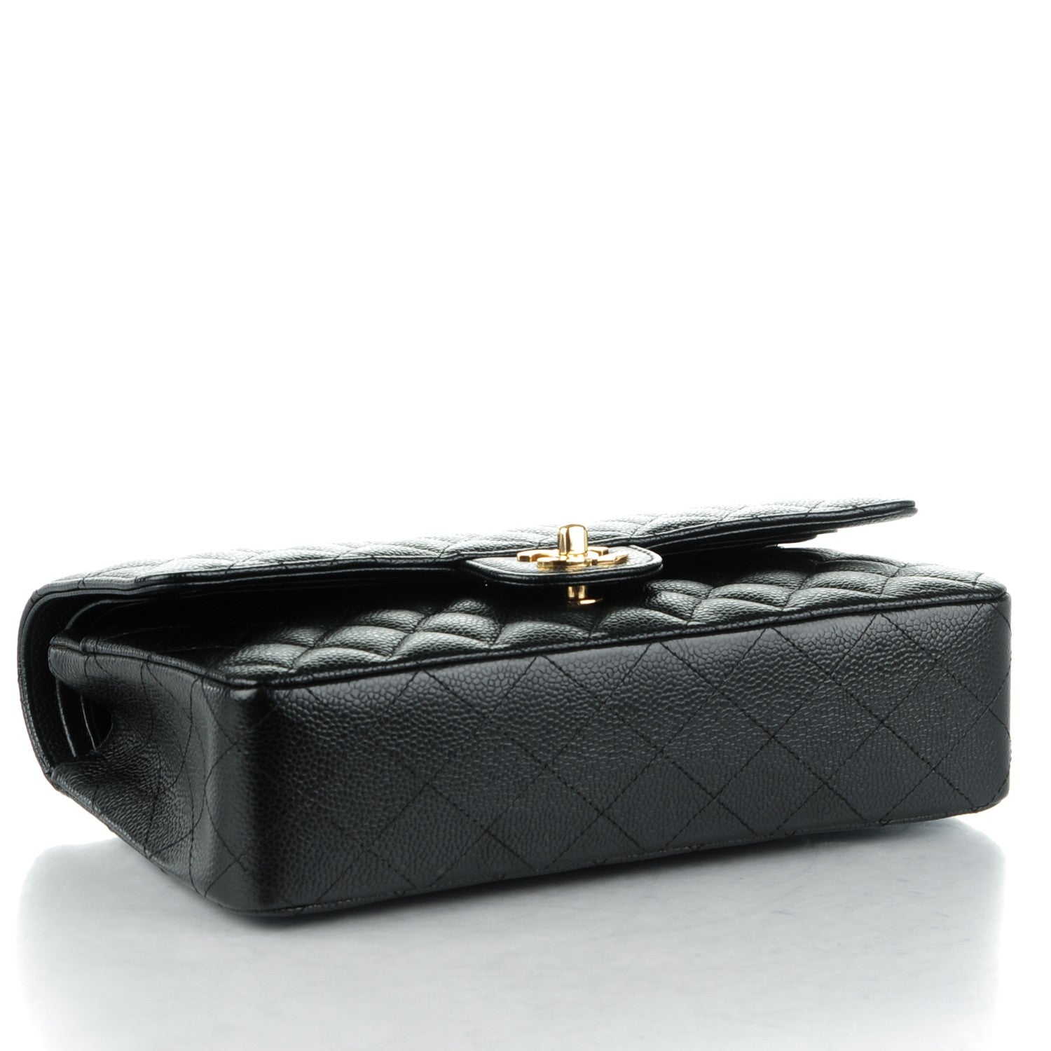 Chanel Caviar Quilted Medium Double Flap Black 4 of 8