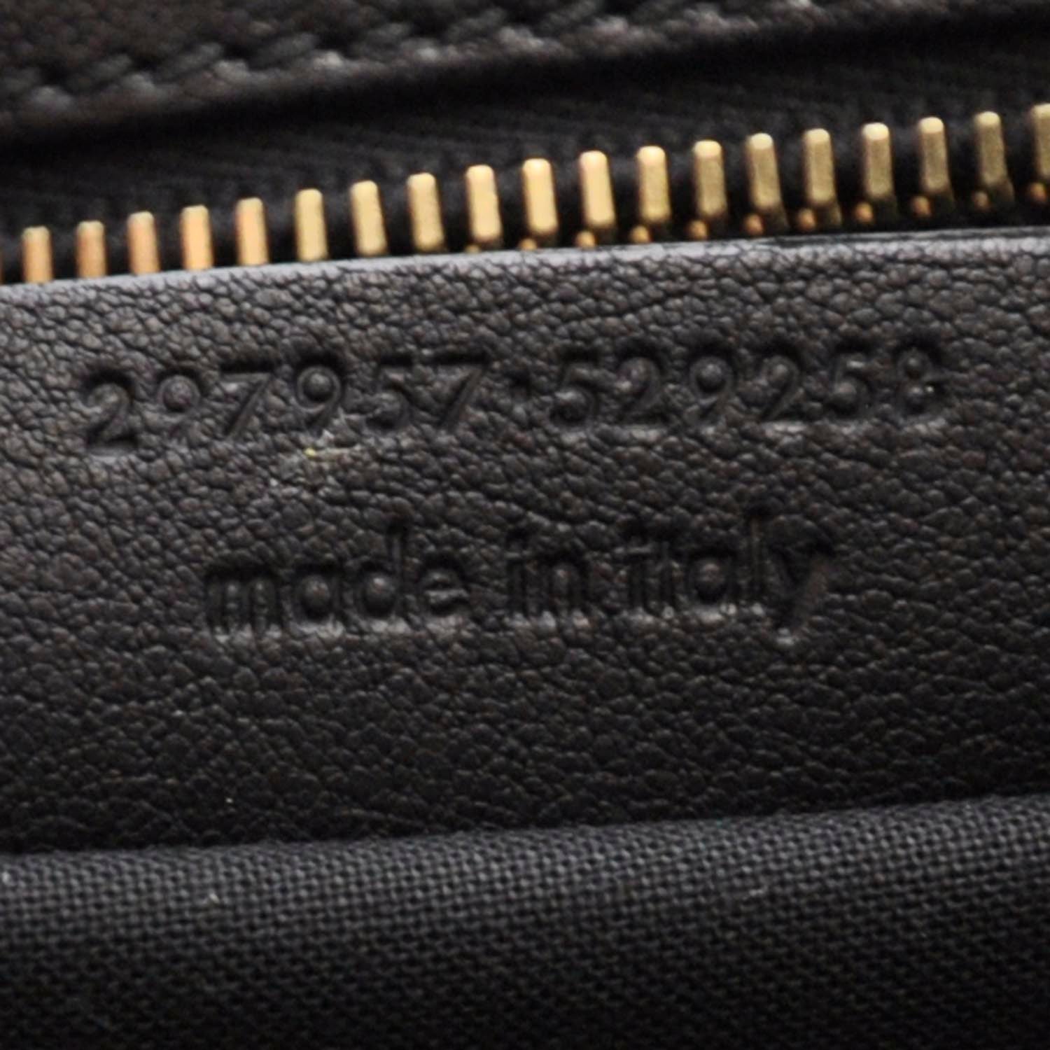 Saint Laurent Leather Mini Cabas Chyc Black 6 of 7