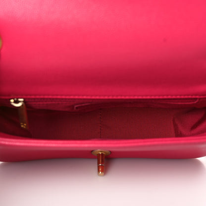 Chanel Caviar Quilted Small Fashion Therapy Flap Bag Dark Pink 5 of 10