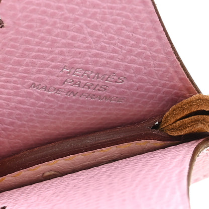 Hermes Ostrich Epsom Swift Birdy Bag Charm Mauve Sylvestre 3 of 3