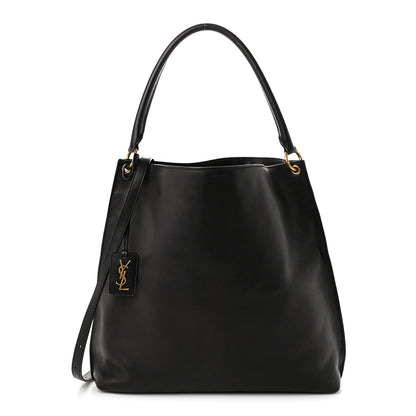 Saint Laurent Calfskin Hobo Black 1 of 10