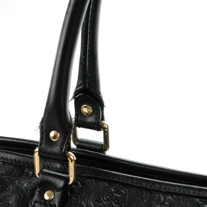 Gucci Guccissima Medium Joy Tote Bag Black 9 of 9