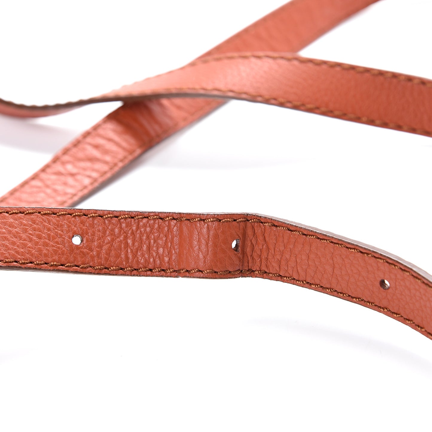 Calfskin Mini Marcie Round Crossbody Bag Whiskey
