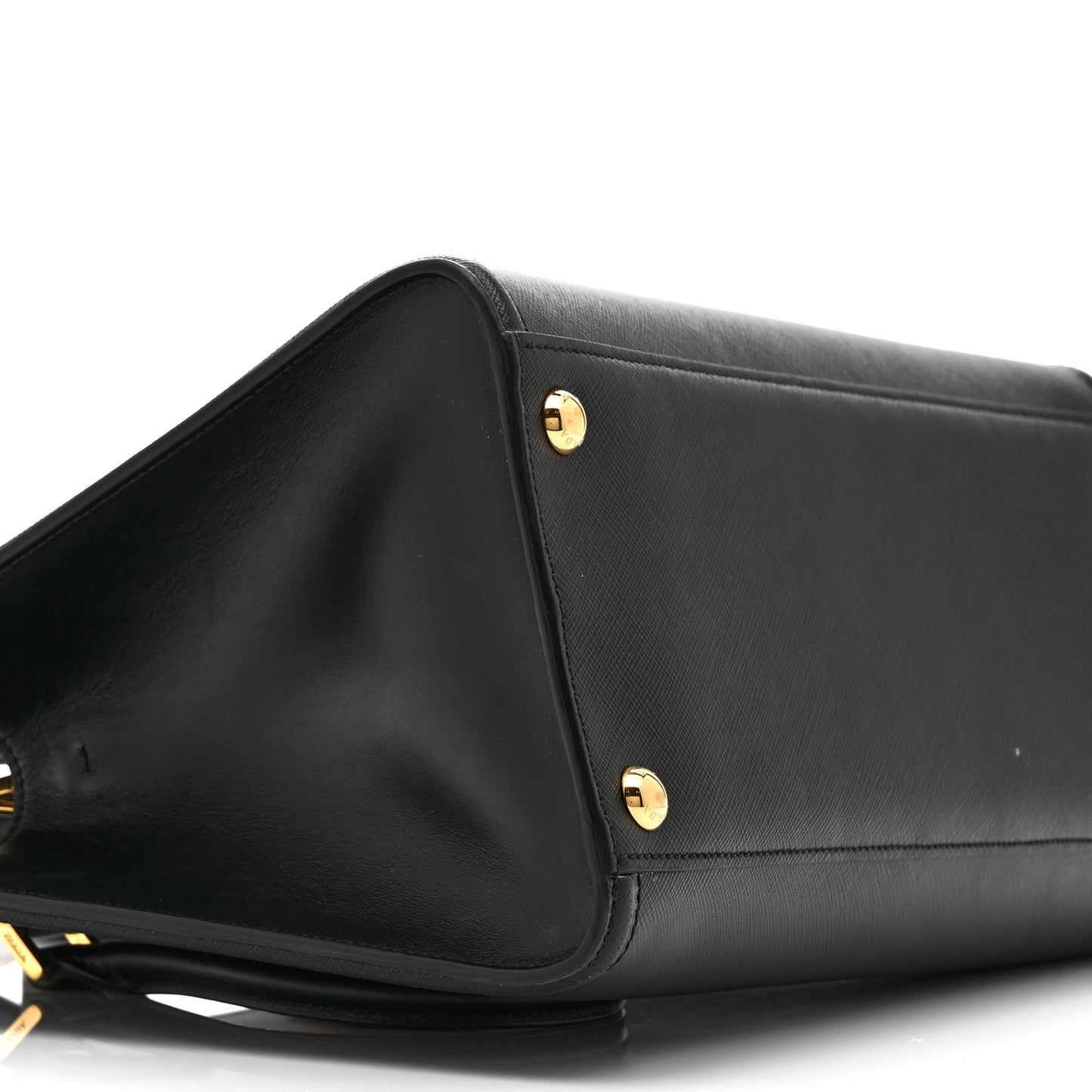 Saffiano Soft Calfskin Tote Black