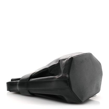 Louis Vuitton Epi Sac D'epaule Black 4 of 12