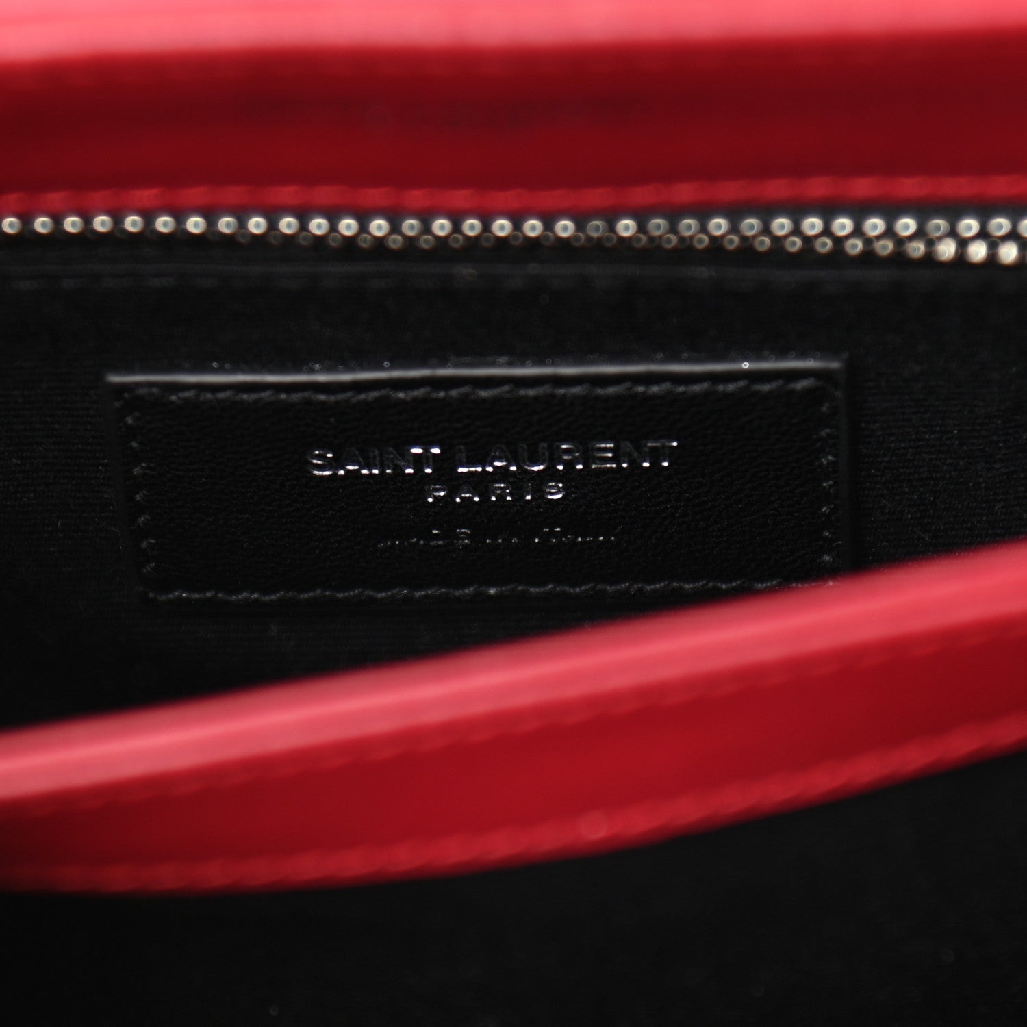 Saint Laurent Calfskin Y Quilted Monogram Toy Loulou Crossbody Bag New Lipstick 7 of 12