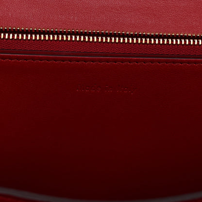 Celine Box Calfskin Medium Classic Box Flap Bag Dark Brick 7 of 10