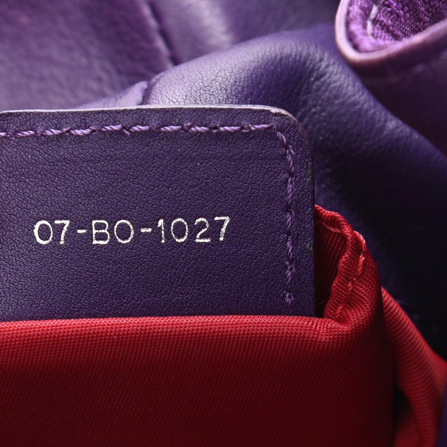 Christian Dior Nylon Monogram Lovely Hobo Purple 7 of 10