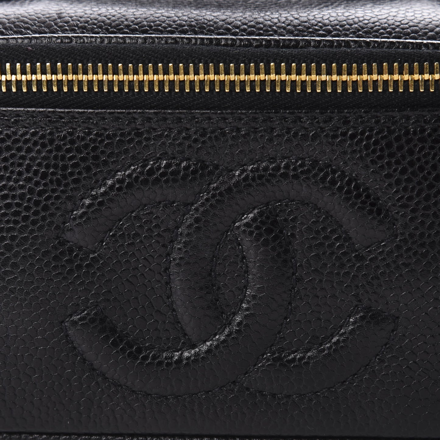 Caviar Vanity Cosmetic Case Black