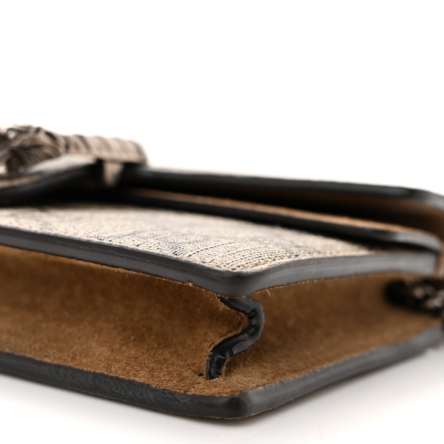GG Supreme Monogram Super Mini Dionysus Shoulder Bag Taupe