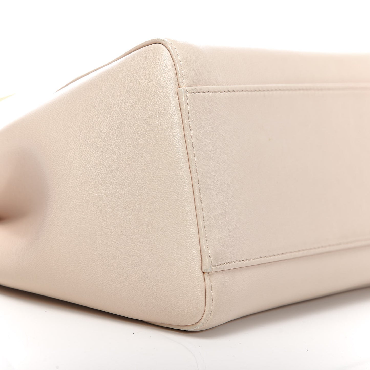 Nappa Colorblock Mini Peekaboo Iconic Satchel Plaster Banana Grigio Polvere